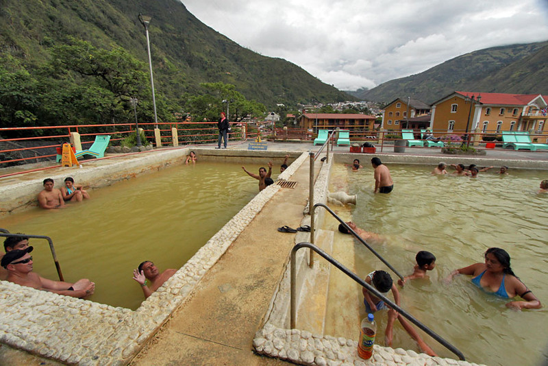 Baños de Agua Santa thermal pools