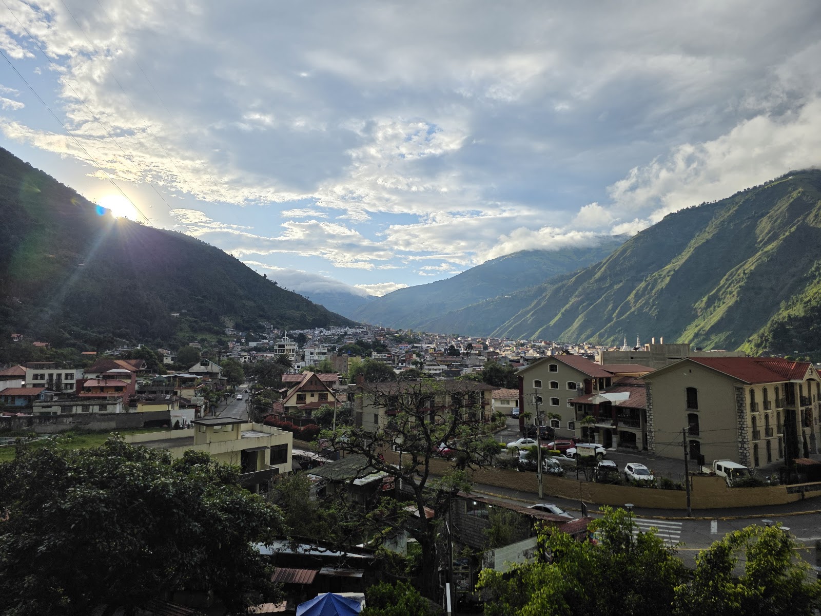 Baños de Agua Santa thermal pools