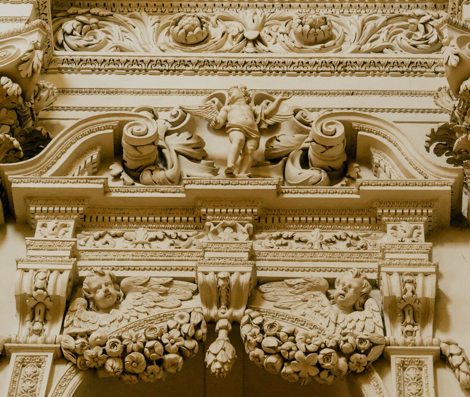 Carved Plasterwork Room