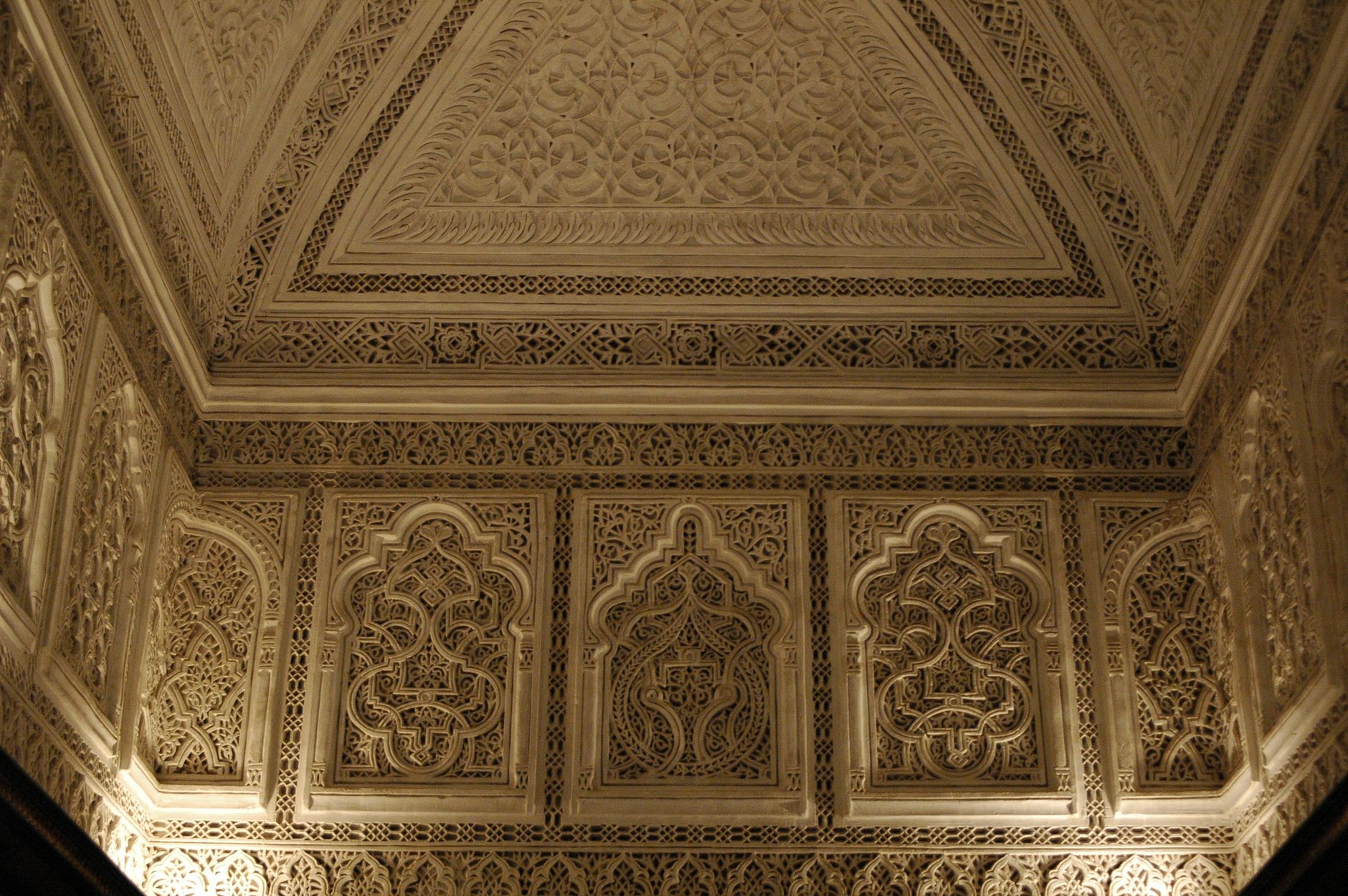 Carved Plasterwork Room