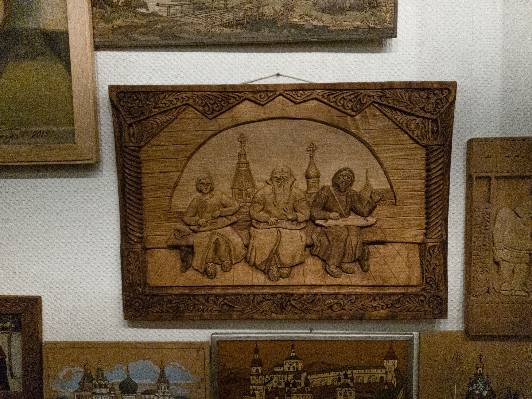Cedar Wood Carved Gallery