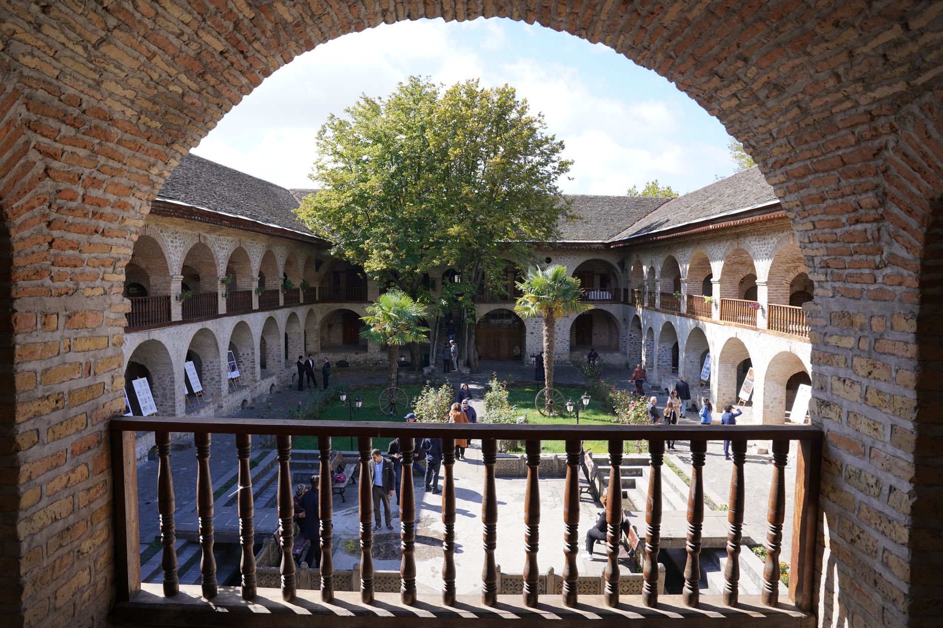 Central Garden and Courtyard