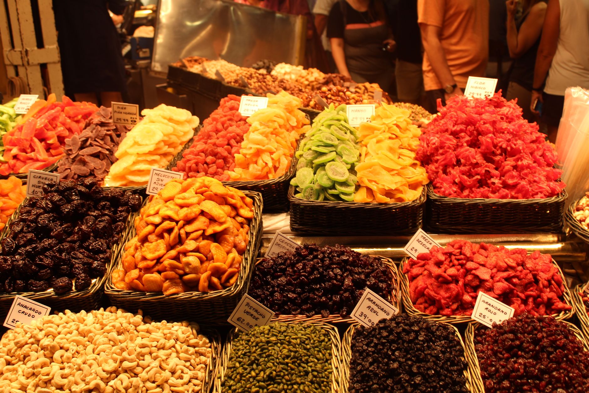 Dried Fruit and Nut Vendors
