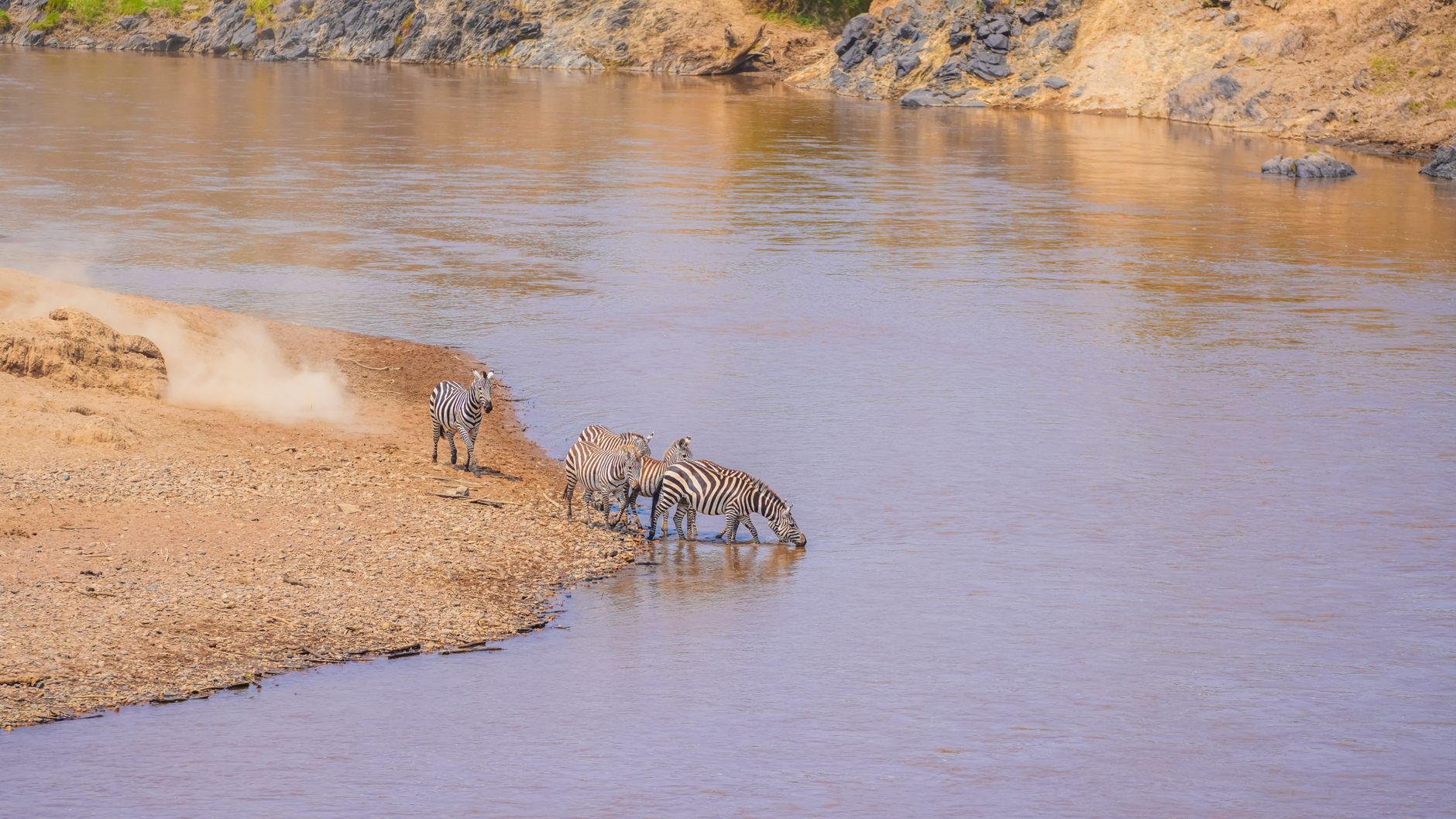 Mara River Crossing Area