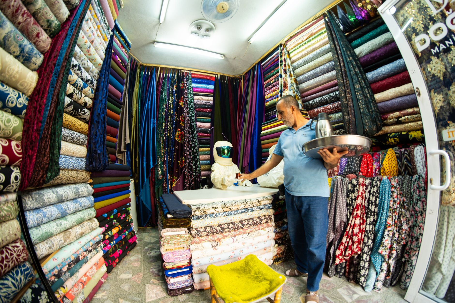 Mellah Textile Souk