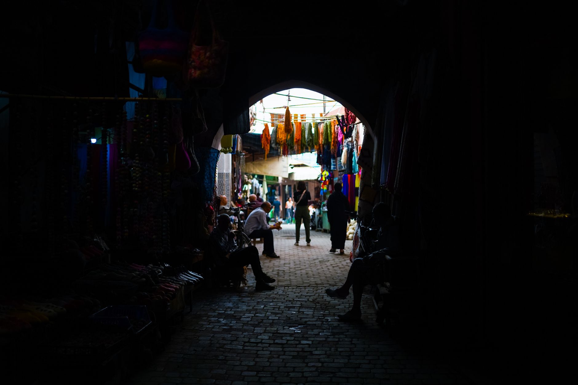 Mellah Textile Souk