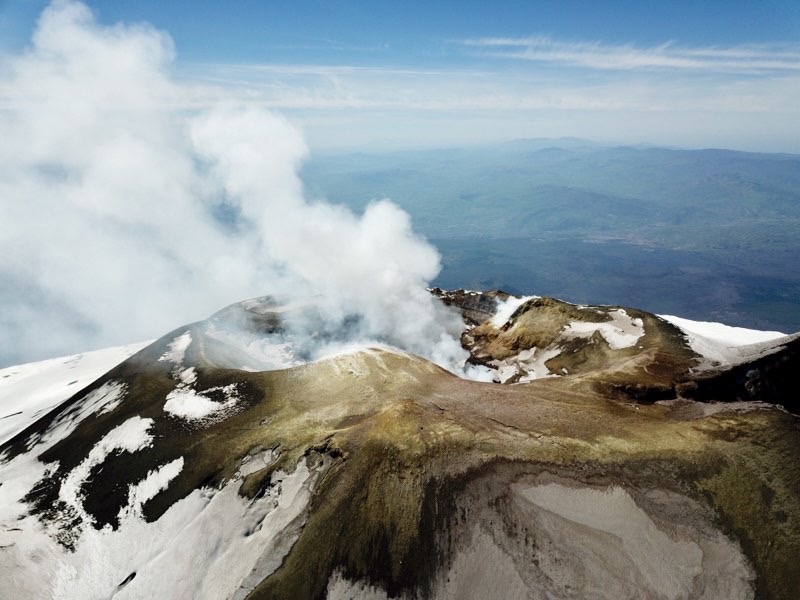 Mount Etna Summit Craters
