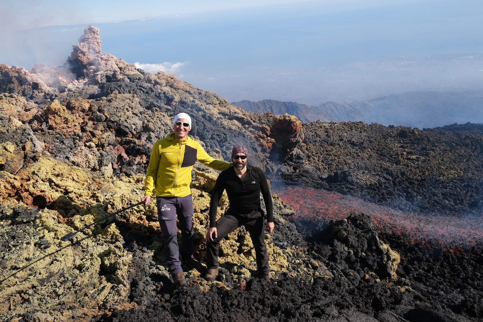 Mount Etna Summit Craters