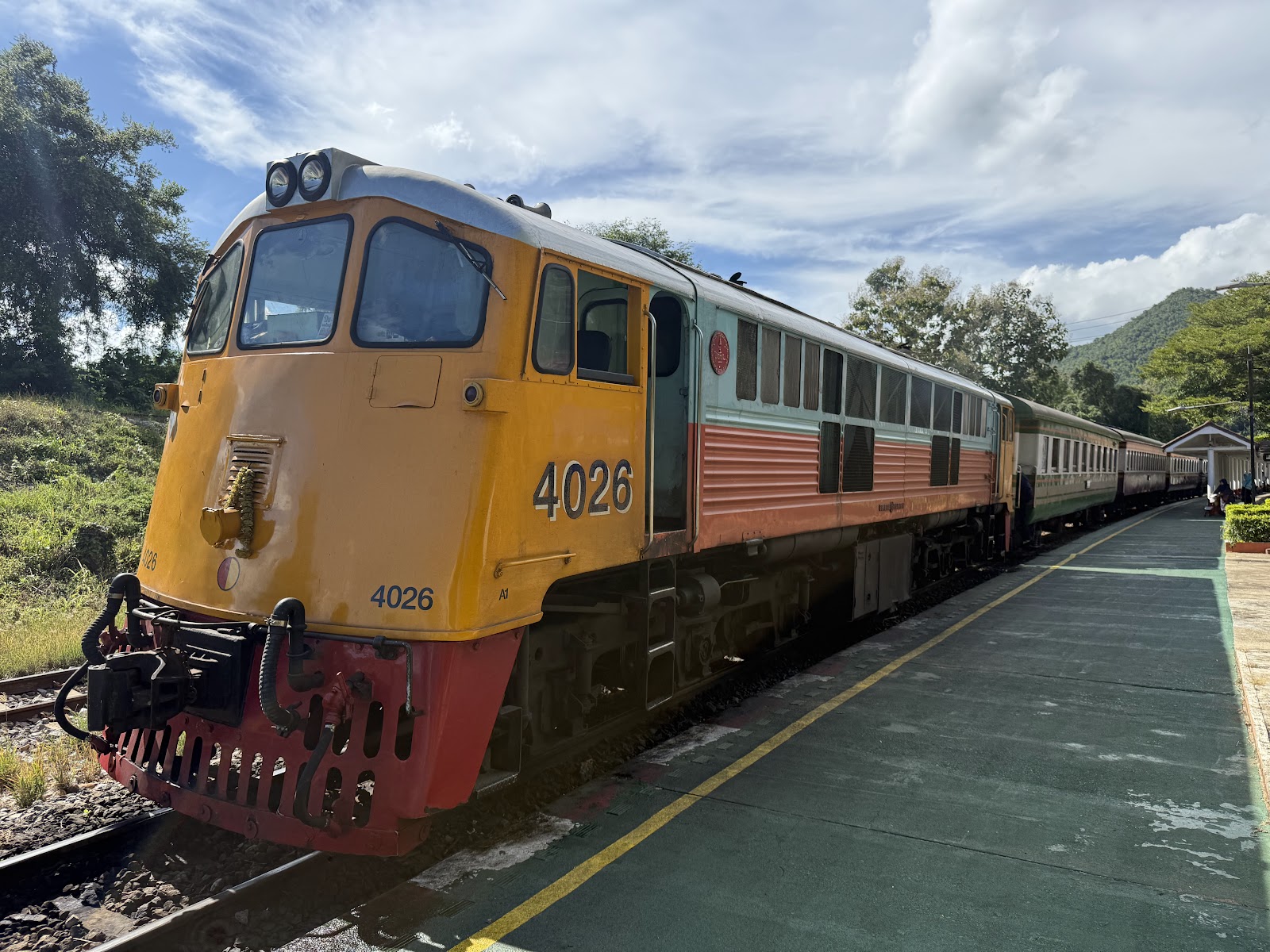Nam Tok railway station