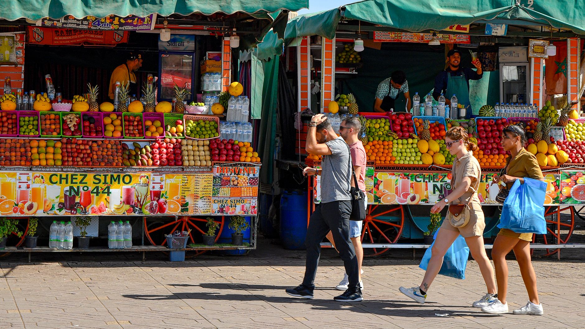 Orange Juice Stalls