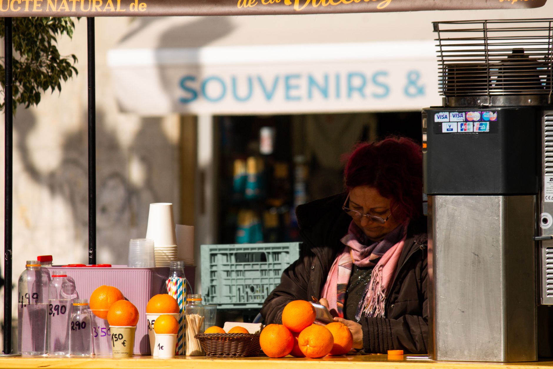 Orange Juice Stalls