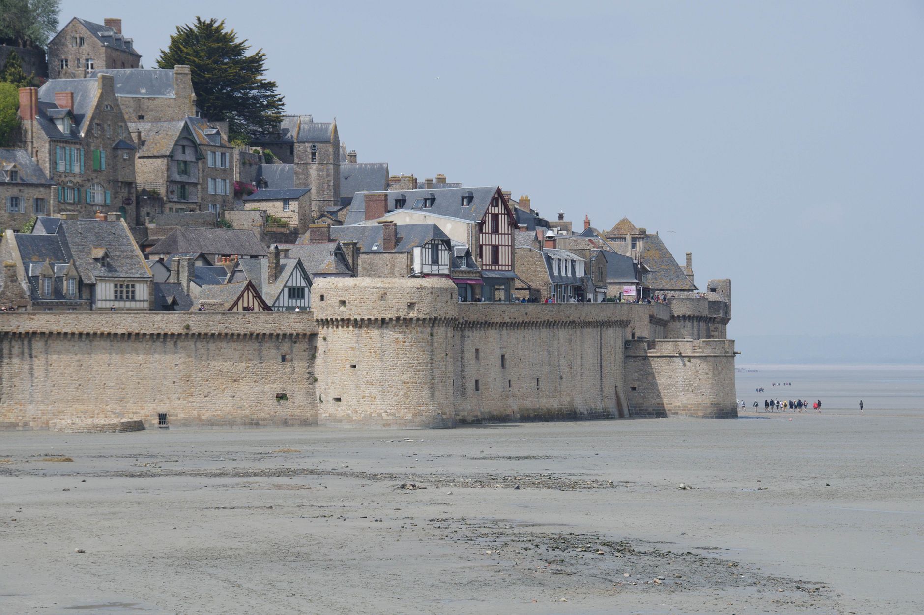 Ramparts of Mont Saint-Michel