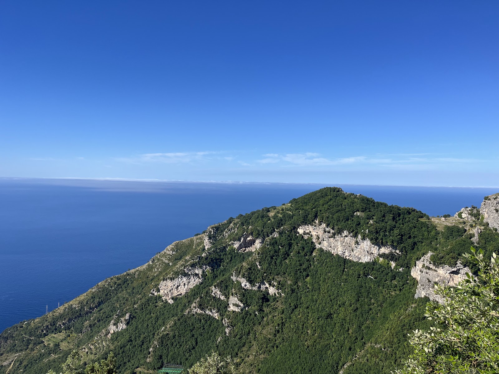 Sentiero degli Dei access point at Conca dei Marini