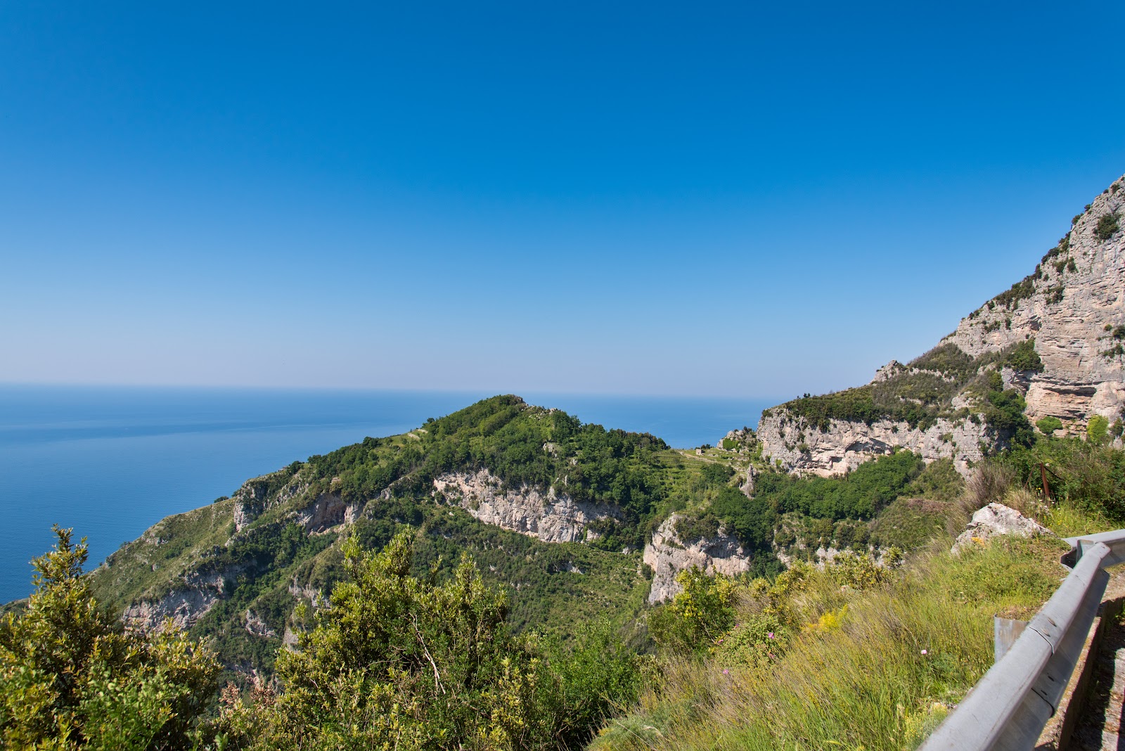 Sentiero degli Dei access point at Conca dei Marini