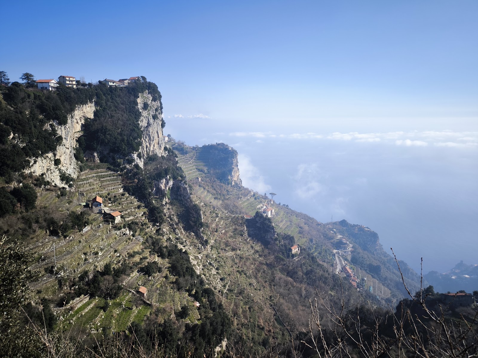 Sentiero degli Dei access point (Cetara section)