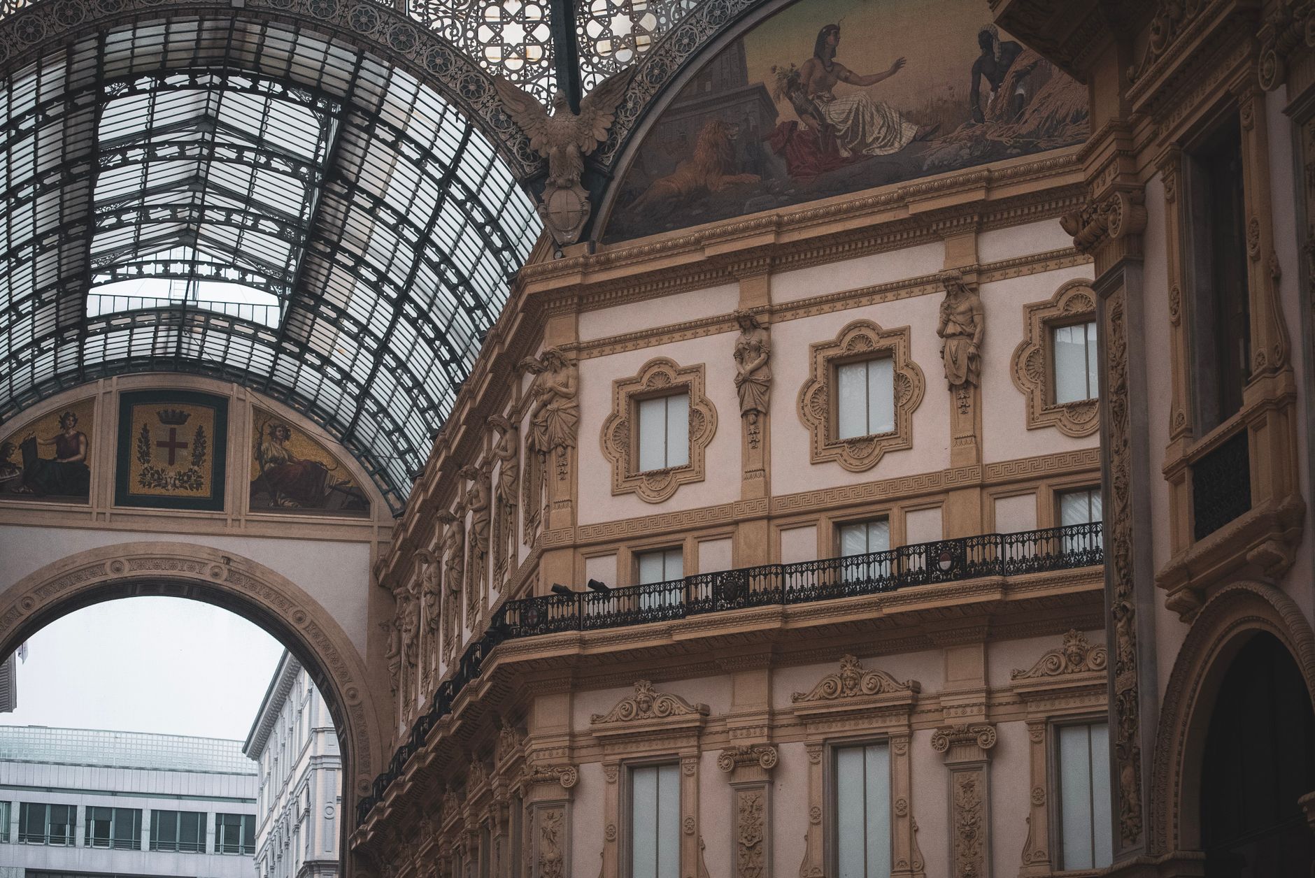 Stucco Plasterwork Arcade